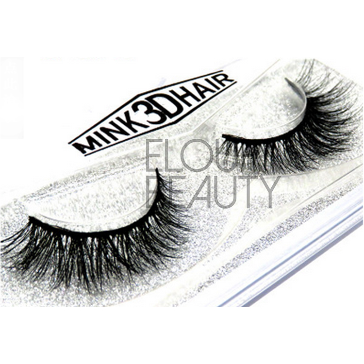 Wispy 3D mink natural fake lashes China wholesale EA70